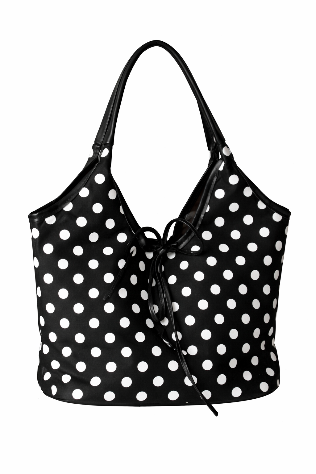 Polka dot tote